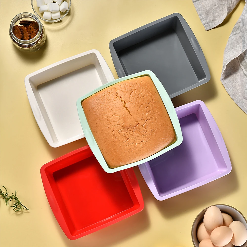 Kitchen Baking Store - Moule à gâteau carré en silicone