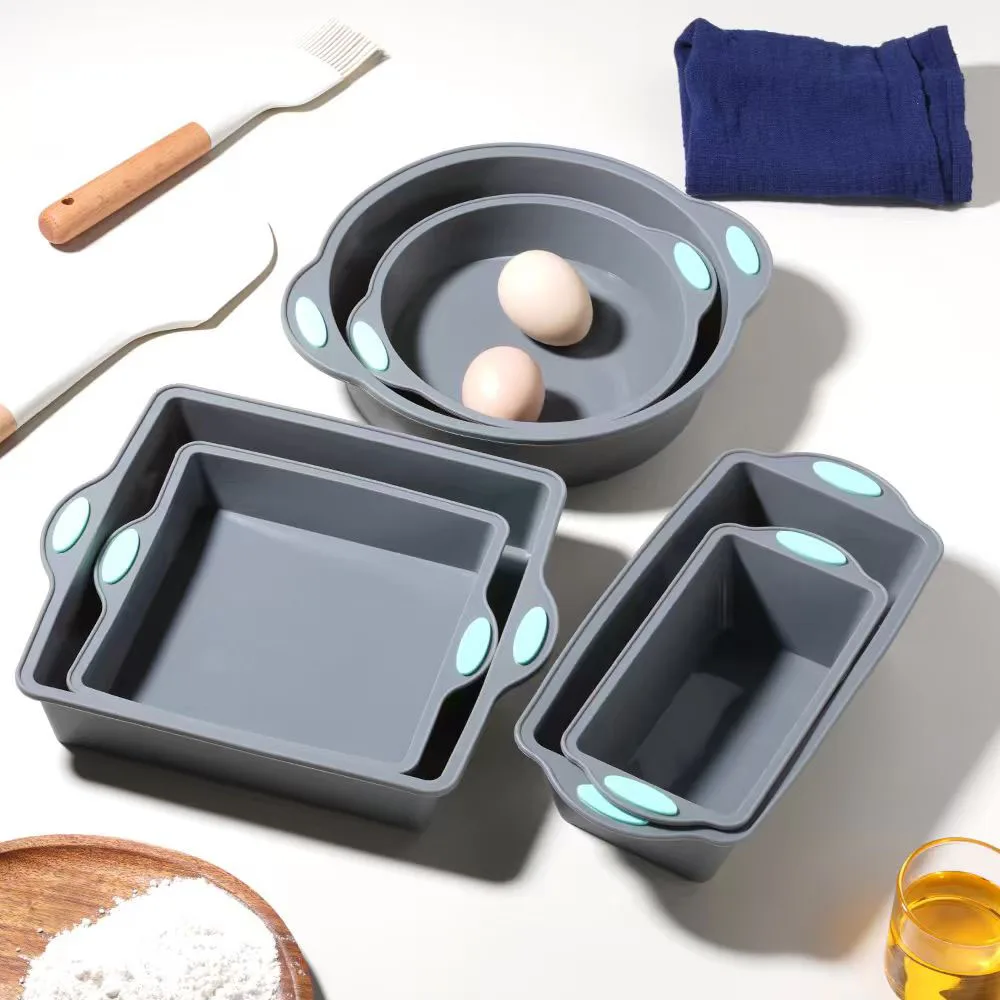 Kitchen Baking Store - Moule à gâteau en Silicone gris