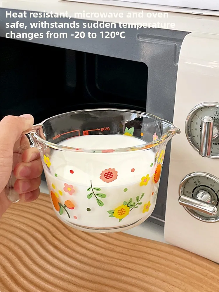 Kitchen Baking Scale - Tasse à mesurer en verre résistant