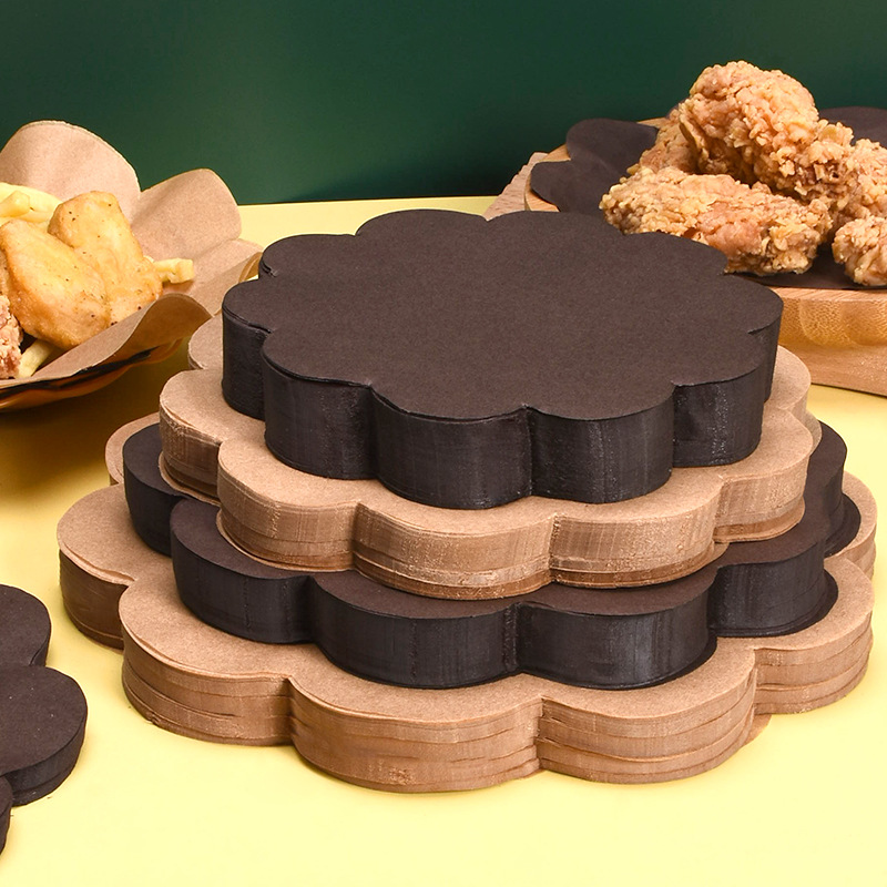 Kitchen Baking Paper - Assiettes en papier huilé pour décoration,