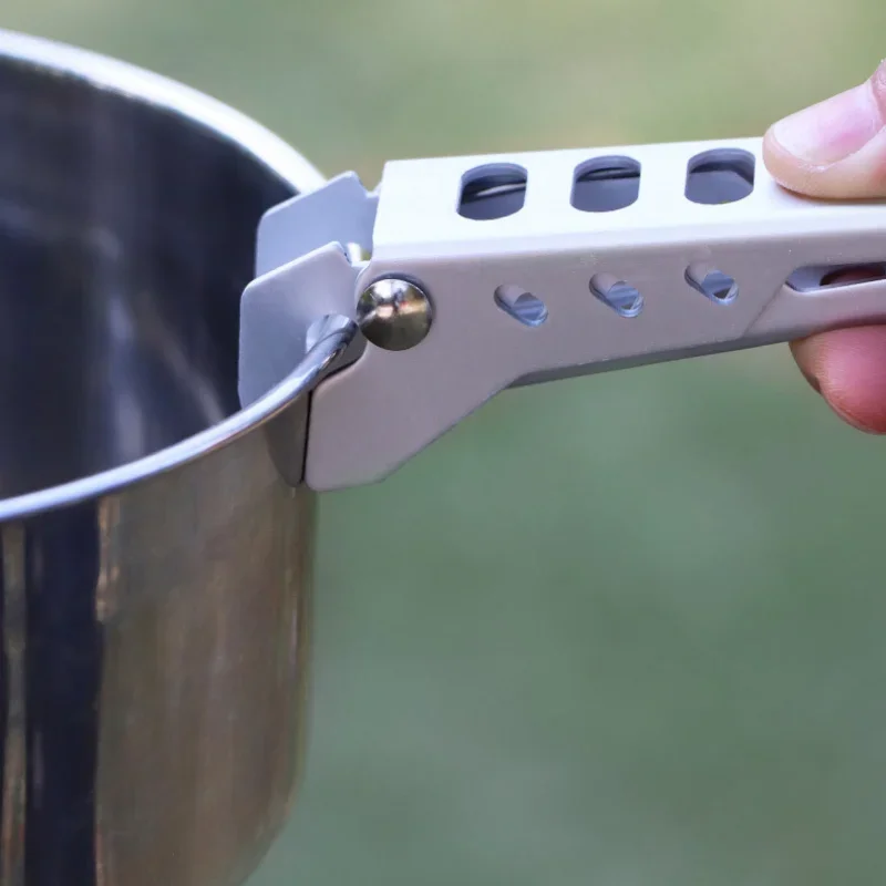 Kitchen Baking Pan Organizer - Pince à Pot en alliage Anti-chaud,