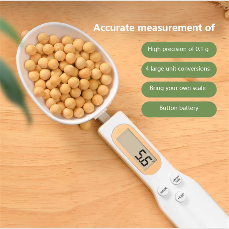 Kitchen Baking Scale - Cuillère-balance électronique de cuisine, cuillère doseuse