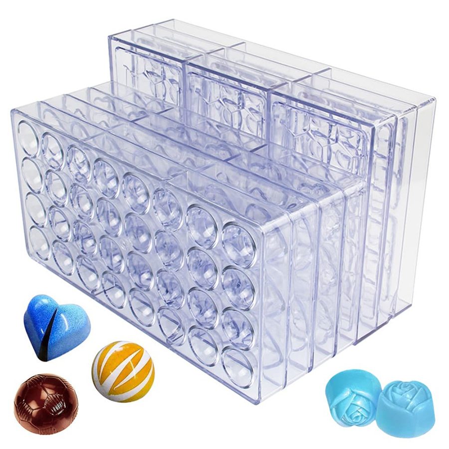 Kitchen Baking Products - Moule à chocolat en plastique, 24