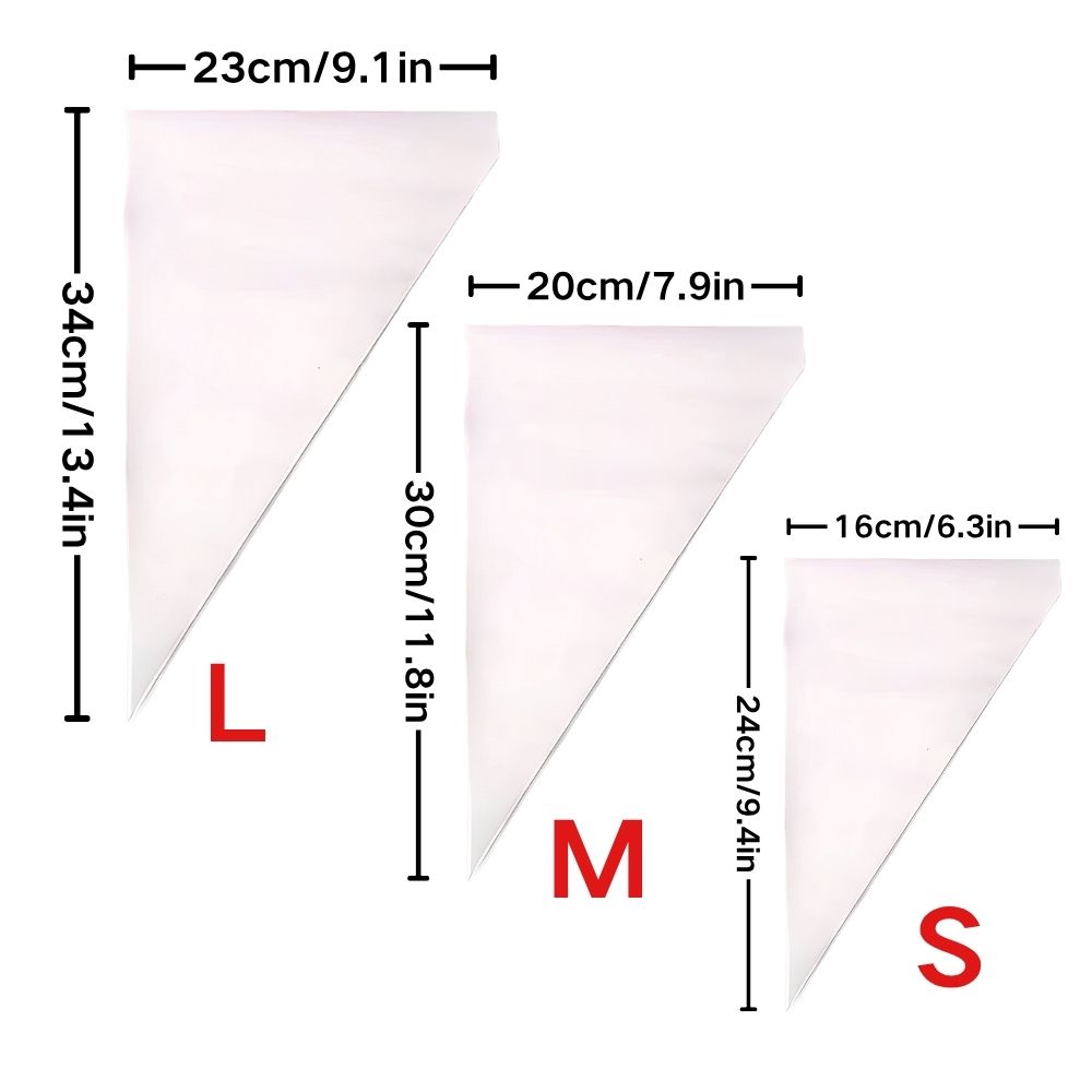 50 pièces S/M/L Poches à douil - Piping Bag Disposable avis et prix