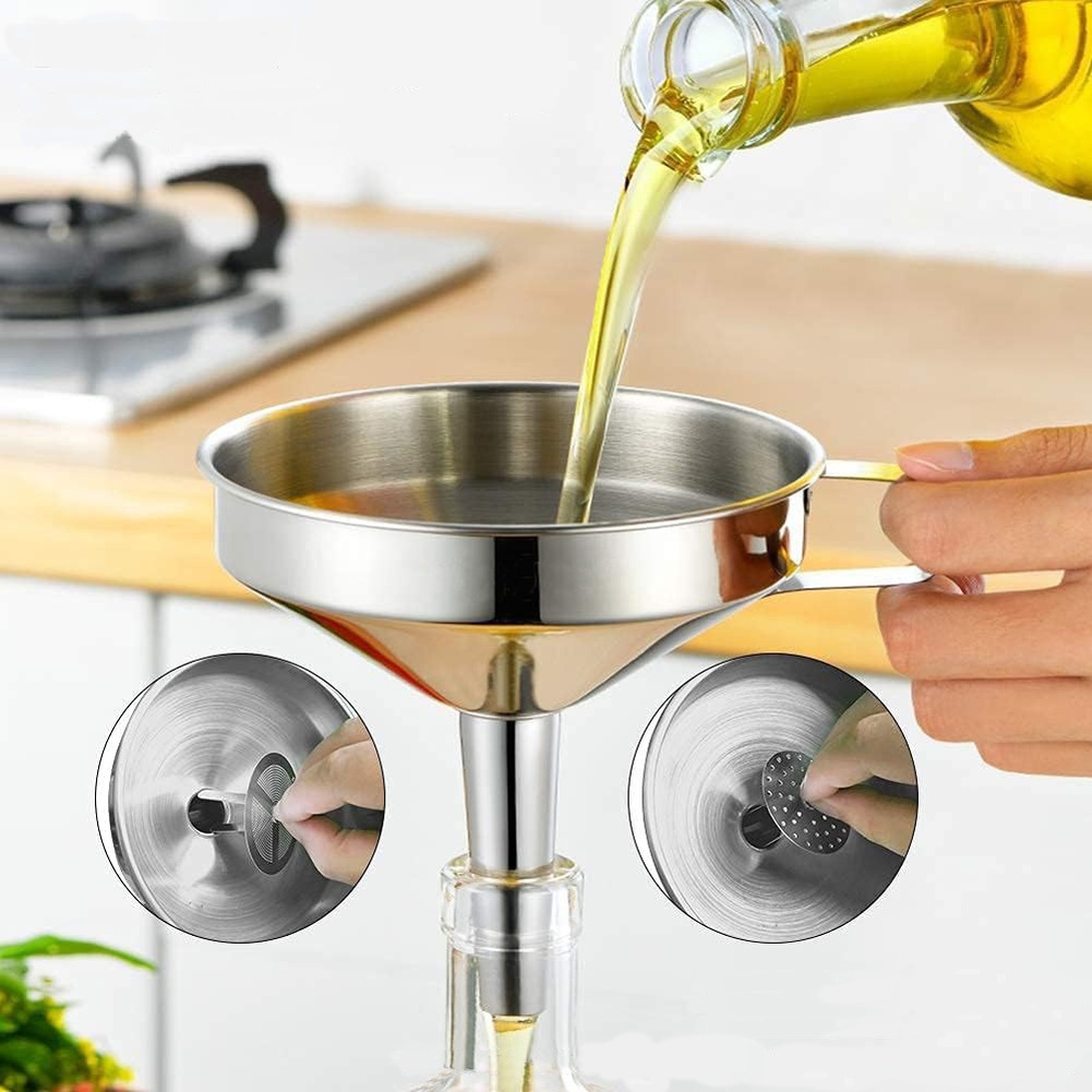 Entonnoir à huile de cuisson e - Kitchen Baking Store avis et prix