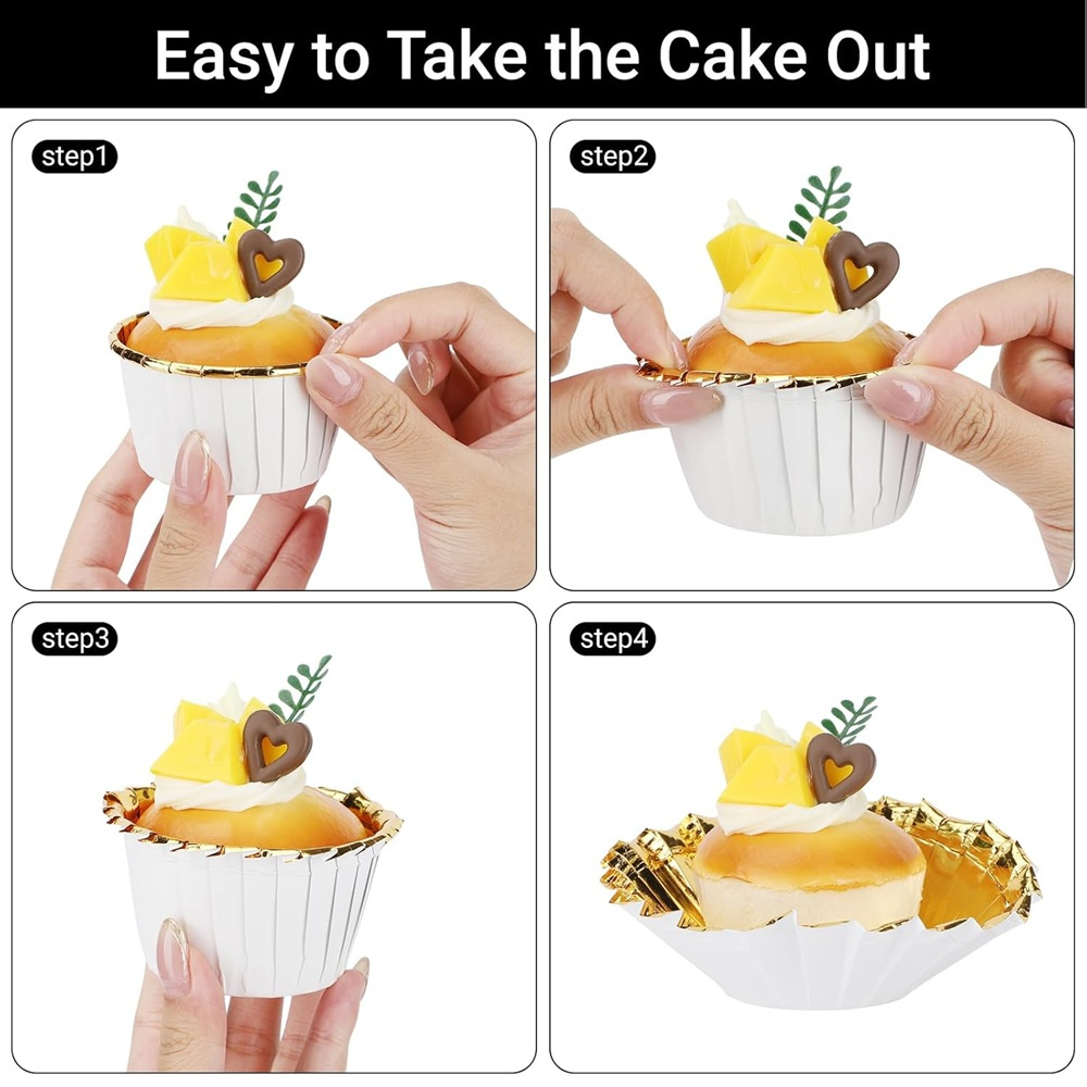 50 pièces Muffins tasse papier - Kitchen Baking Paper avis et prix