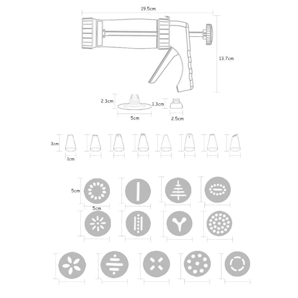 LMETJMA – Kit de presse à bisc - Piping Bag Disposable avis et prix