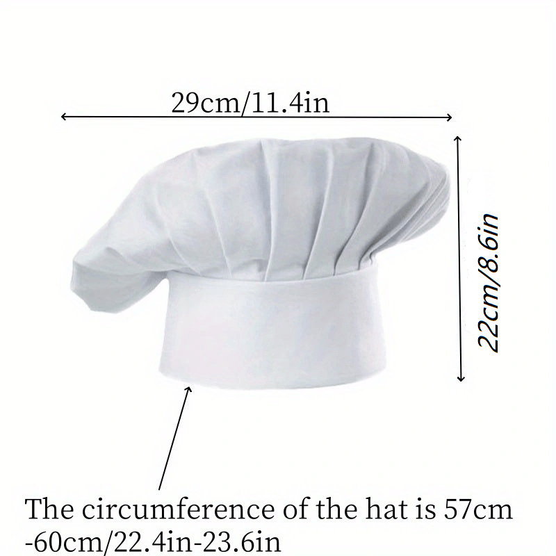 Lot de 3 toques de chef réglab - Kitchen Baking Store avis et prix