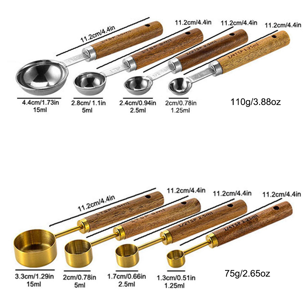 Lot de 4 cuillères doseuses en - Kitchen Baking Scale avis et prix