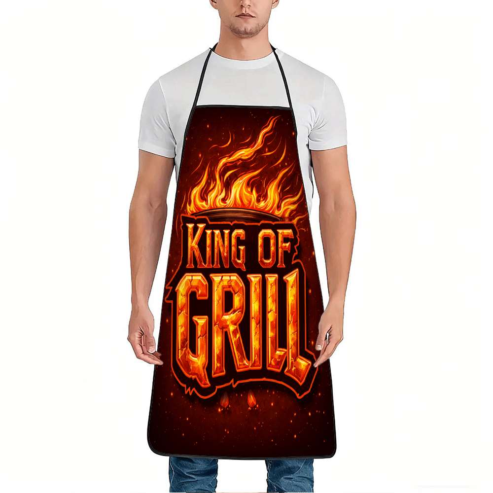 1 tablier Bbq King, tablier au - Kitchen Baking Area Ideas avis et prix