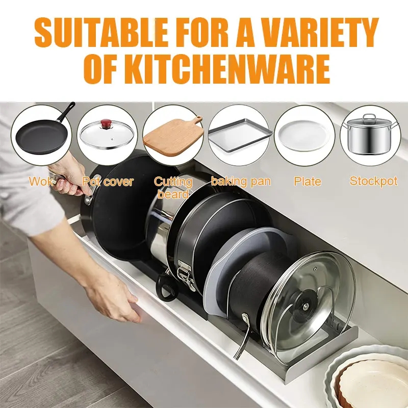 Organisateur extensible pour c - Kitchen Baking Pan Organizer avis et prix