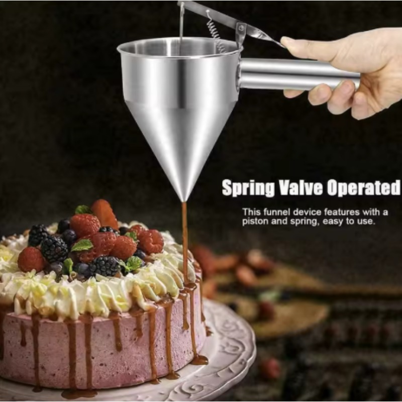 Entonnoir distributeur de liqu - Kitchen Baking Store avis et prix