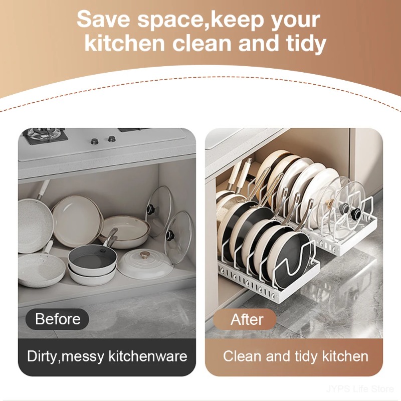 Promotion : Organisateur de ti - Kitchen Baking Pan Organizer avis et prix
