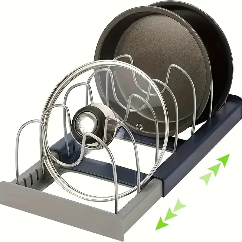 Rangement extensible en acier  - Kitchen Baking Pan Organizer avis et prix