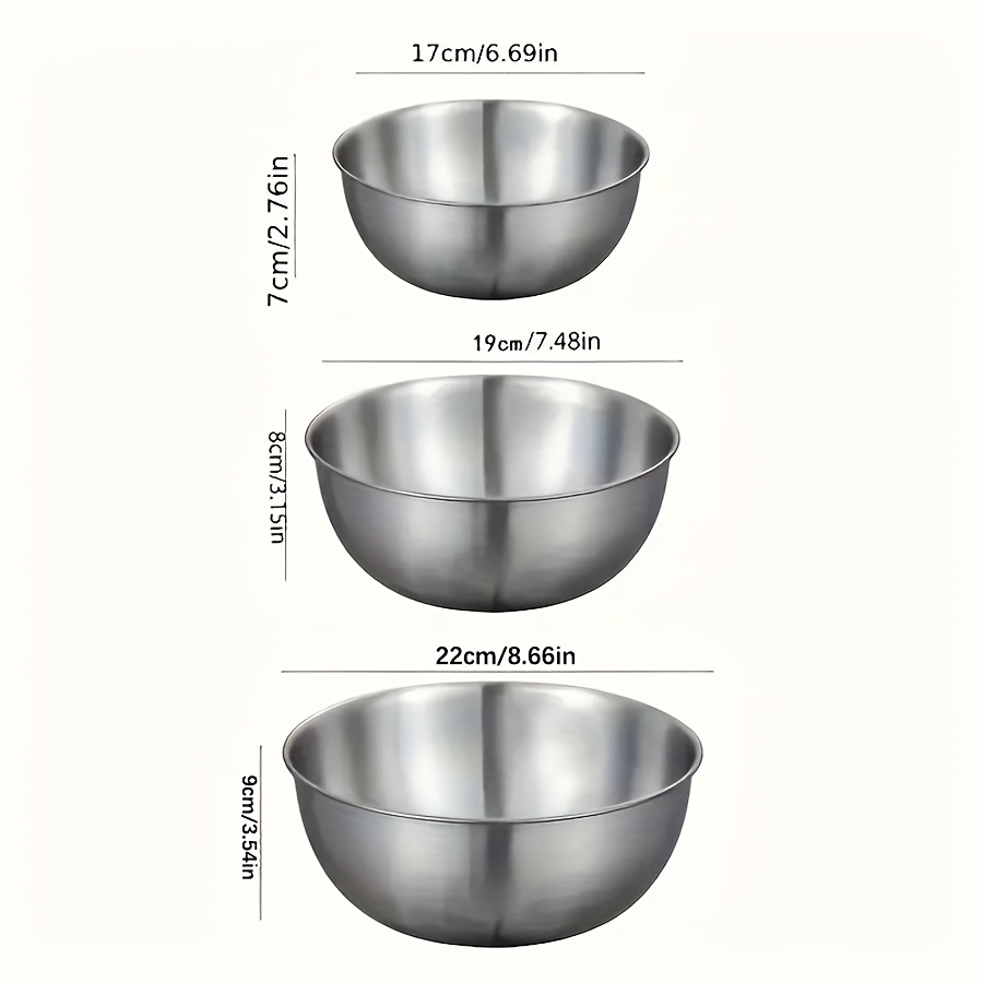 Ensemble de 3 bols à salade en - Kitchen Baking Store avis et prix